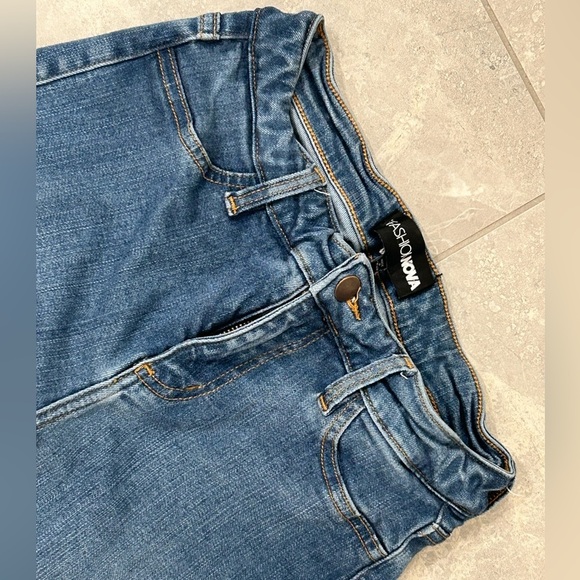 EUC Fashion Nova Tall Canopy Jeans - Medium Wash - Picture 6 of 10